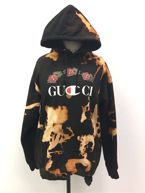 champion x gucci hoodie for sale|gucci x champion embroidered hoodie.